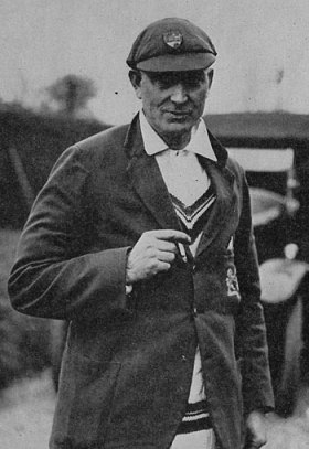 Parker holds the record for most first-class wickets without a Test five-wicket haul. Image from The Cricket International