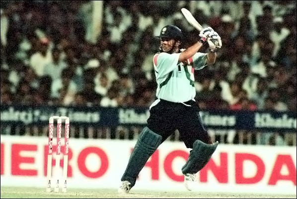 30. 143 (131) ODI vs Australia, Sharjah, 22 April 1998