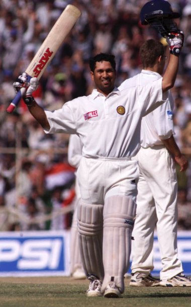 44. 217 (344) Test vs New Zealand, Ahmedabad, 29 October 1999 (Photo: SK/CC)